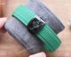 Copy Patek Philippe Aquanaut Gem-set Bezel Watch with Green Rubber Strap (7)_th.jpg